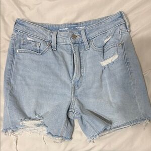 Old Navy Women's Size 4 Light Blue Denim Shorts